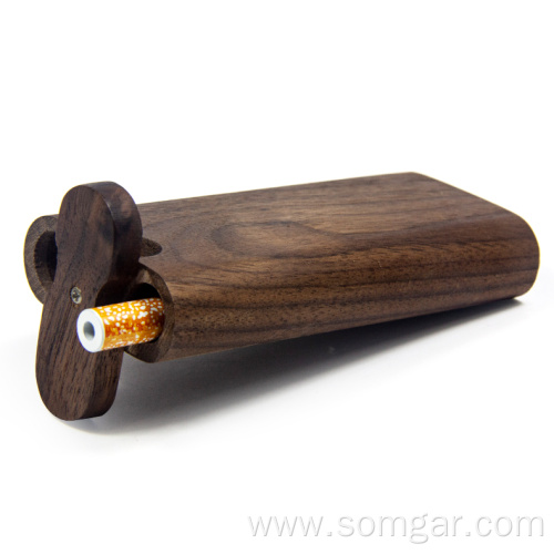 PW07K004 wood smoking pipe Wood Dugout One Hitter